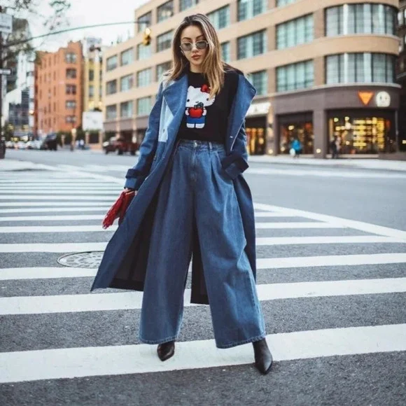 Do+be Wide Leg Chambray Jeans👖❤️ - Picture 7 of 7